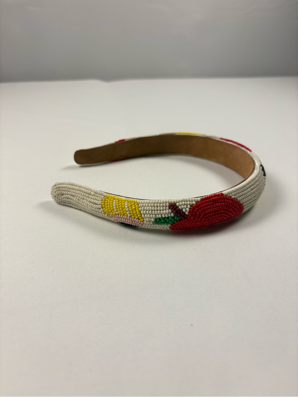 Piper K Beaded Fruit Headband Apple Lemon Statement Boutique Summer